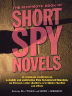 cover image of The Mammoth Book of Short Spy Novels